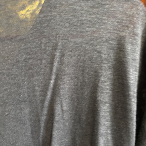 Lou & Grey for Loft Womens L Blue Gray SS Stylish Top NWT - Picture 7 of 8